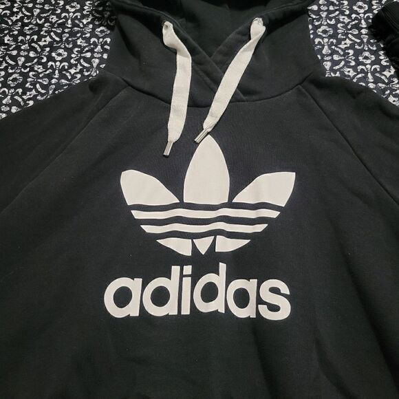 Adidas Cropped Hoodie - Picture 2 of 8
